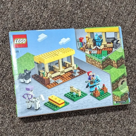 NEW SEALED RETIRED LEGO 21171 Minecraft The Horse Stable - Picture 2 of 2